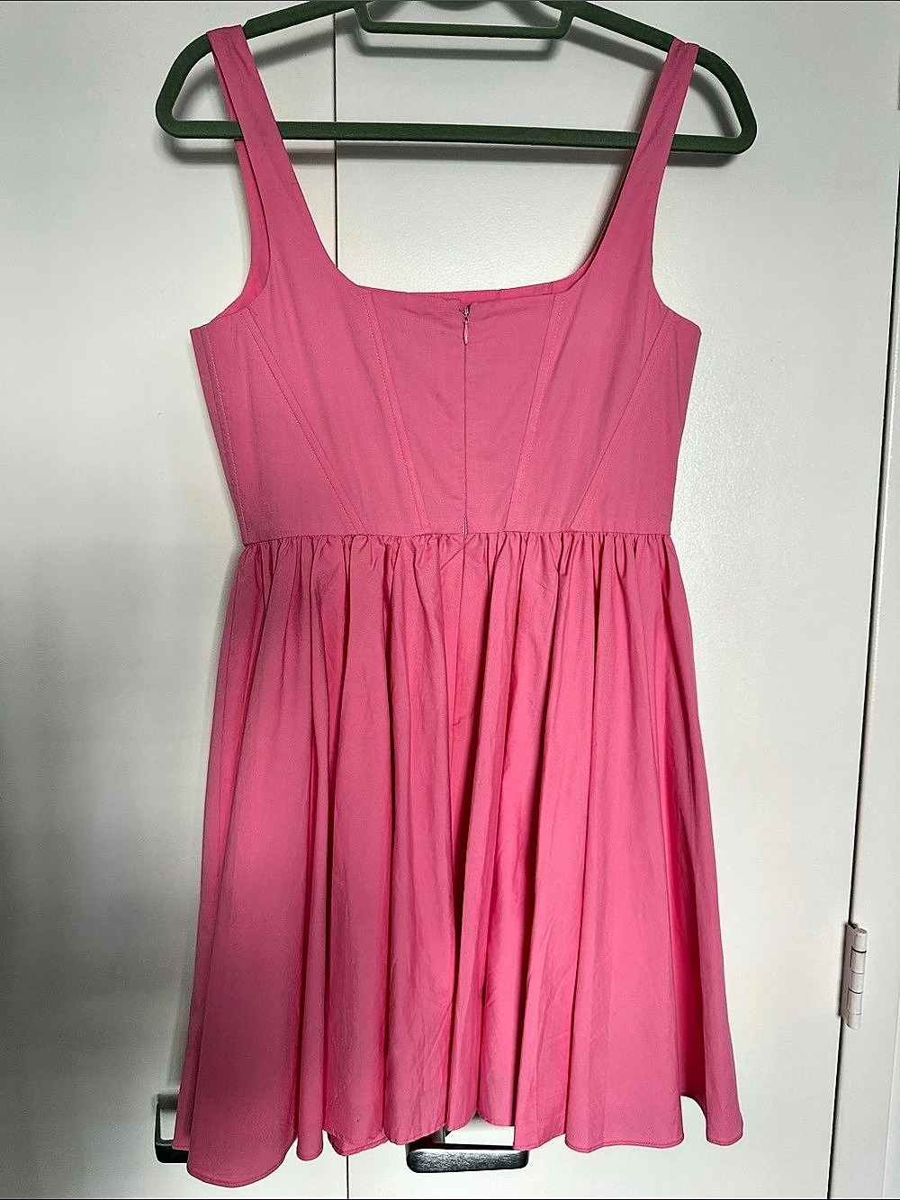 WAYF Jade Poplin Pink Dress - Picture 2 of 7